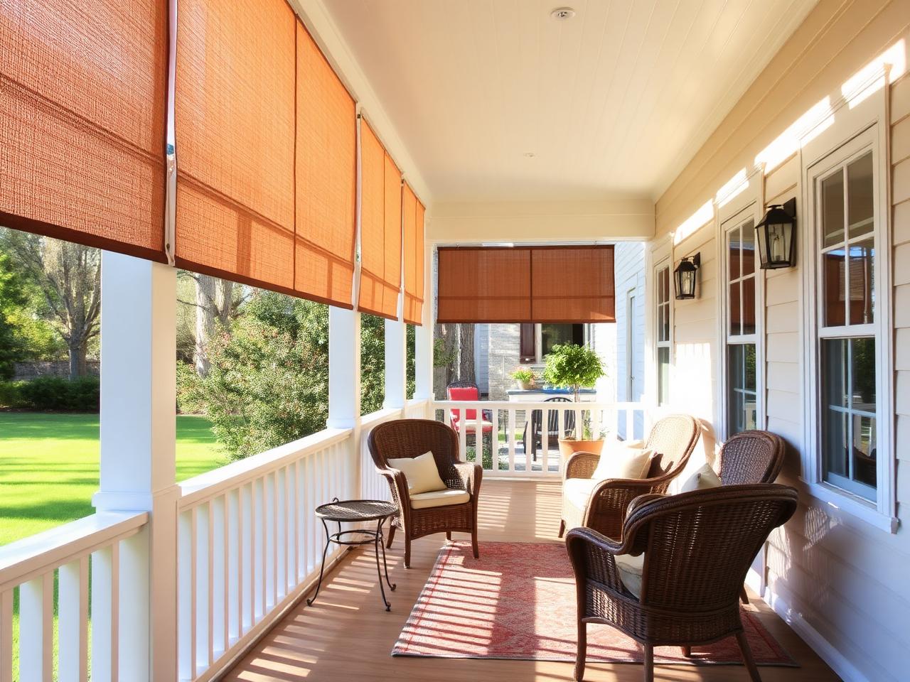 Exterior shading — Porch